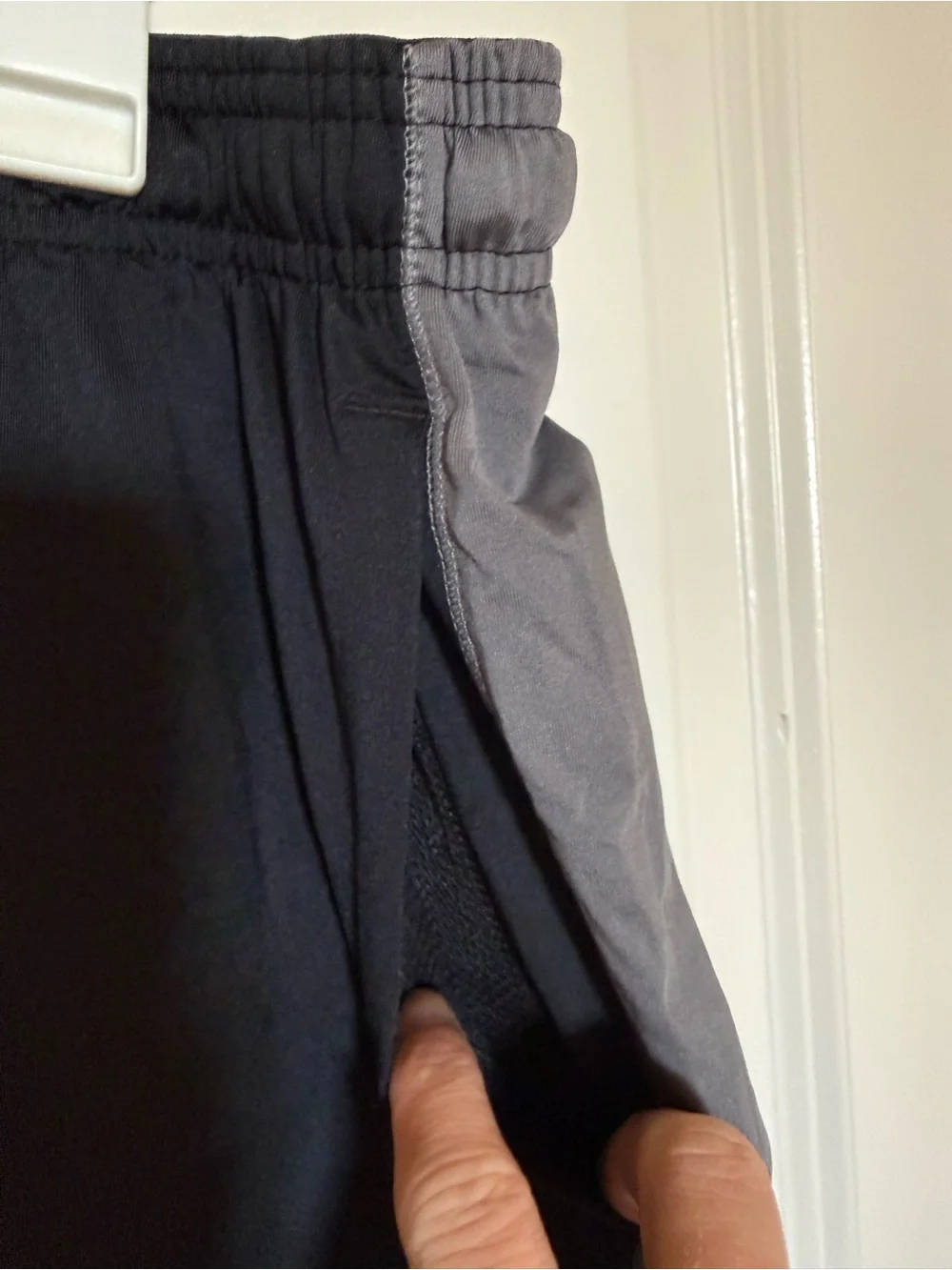 Under Armour Black Skater Athletic Skirt with Gray Side Panel